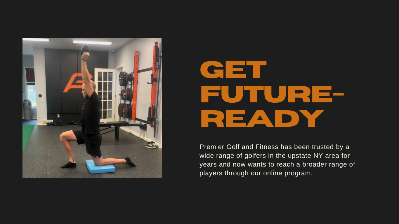 Online golf training membership. Up your golf game in the fitness with our golf training online program